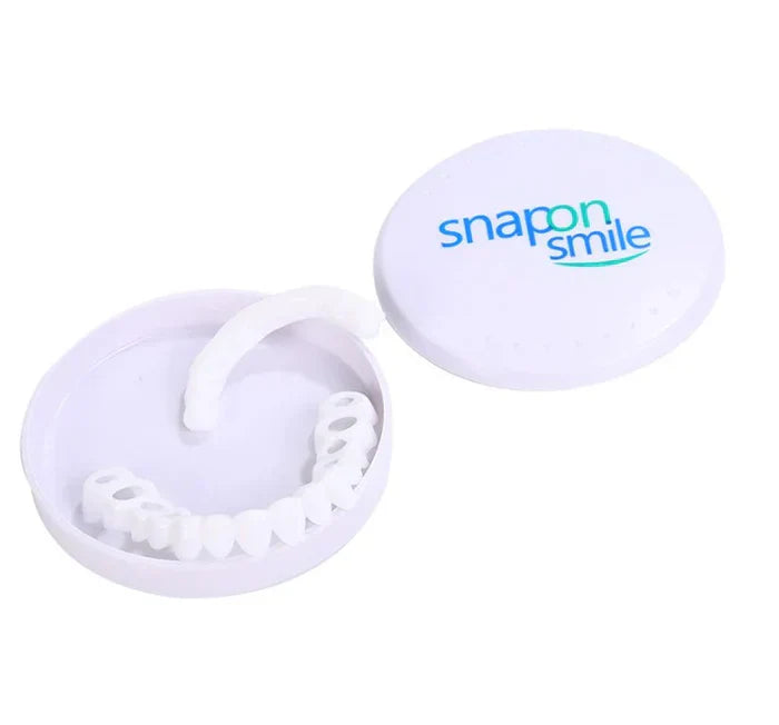 COMPRA 1 LLEVATE 4 SmilePro 🦷 - Carillas Dentales Ajustables De Resina + ESTUCHE REGALO - ¡Últimas unidades!