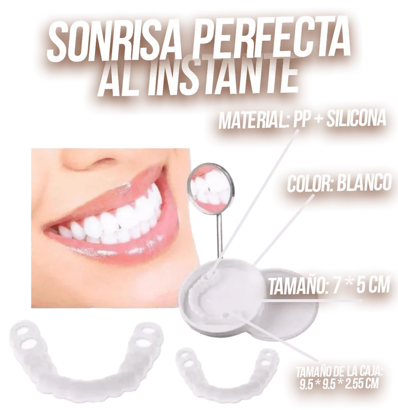 Smile Pro® - Carillas Dentales Removibles | Inferior y Superior