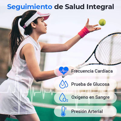 ⌚🔥 PROMOCIÓN COMPRA 1 LLÉVATE 2 - Smartwatch Deportivo Control Salud + Regalo Sorpresa ⌚🔥