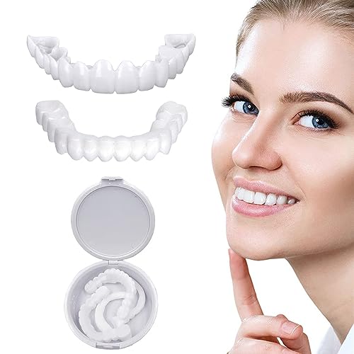 COMPRA 1 LLEVATE 4 SmilePro 🦷 - Carillas Dentales Ajustables De Resina + ESTUCHE REGALO - ¡Últimas unidades!